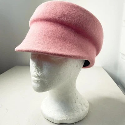 Gorra de Newsboy Kamilavka Chic Rosa Fieltro Lana Foto 1 de 4