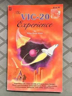 1984 Vic-20 Experience Book Майка Дина Клайна Commodore Basic Vic20 Vic 20  - Изображение 1 из 4