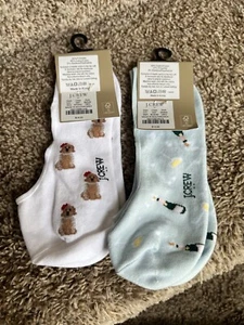J Crew Women’s No Show Socks (Puppy) ~~ NWT - Picture 1 of 6