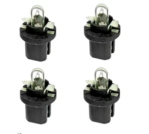 Porsche 944 928 968 Instrument Dash Bulb 12V/1.2W (Black Base) - Set of 4 NEW - Picture 1 of 1