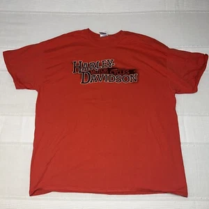 Camiseta Harley Davidson Para Hombre Roja 2XL Motociclista Motocicleta Oregon - Imagen 1 de 6