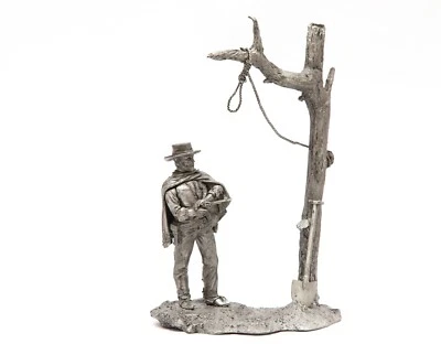 Tin 54mm he Good, the Bad and the Ugly 1/32 Scale Metal Figure - Image 1 of 4