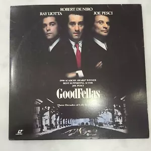 GOODFELLAS 2-Laserdisc LD WIDESCREEN FORMAT VERY GOOD CONDITION GREAT FILM! - Imagen 1 de 3