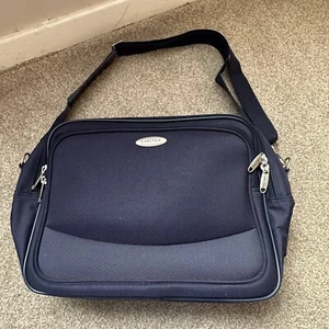 Carlton Overnight Travel Hand Luggage Shoulder Bag Navy Case Holiday - Picture 1 of 7