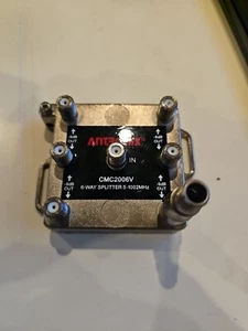 Antronix CMC2006V-A 6-Way Coaxial Splitter - Coax Cable TV HDTV 1GHz 5-1002MHz - Picture 1 of 1