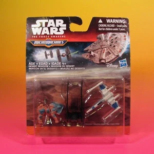 Star Wars Micro Machines Desert Invasion Luggabeast X-Wing Shuttle Disney NEW - Picture 1 of 5