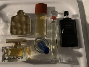 Lot Of 6 Designer Perfumes Versace Kenzo Van Cleef & Arpels Dolce &Gabbana Opium - Picture 1 of 21