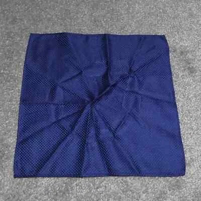 Cole Haan America Airlines Blue Handkerchief Pocket Square Polyester - Image 1 of 4