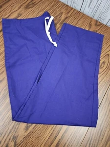 Tafford Scrubs Pants Purple Size Medium Unisex Great Condition POP of Color ๐ - Picture 1 of 11
