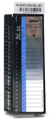 Genius IC660TSD021L Terminal Modul 24/48VDC Waschbecken Semester. A 16674 - Image 1 of 4