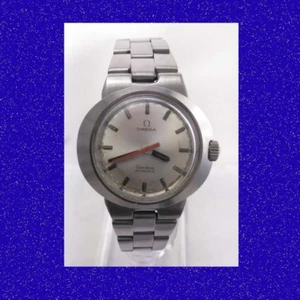 Mint Vintage Omega Ladies Dynamic Steel Bracelet Wrist Watch 1972 - Picture 1 of 10