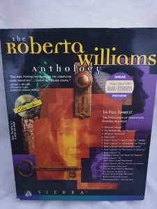 The Roberta Williams Anthology Sierra Windows PC Game 4 Disc Set 1996 Big Box - Picture 1 of 3