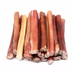 6 inch Bully Sticks for Dogs โ Natural Beef Chews, Long Lasting Treats Odor Free - Picture 1 of 13