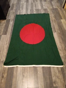 AJAX PARAMOUNT Bangladesh. Bandera vintage de San Francisco 100 % algodón 4x6 pies ¡Rara! - Imagen 1 de 3