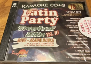Karaoke de fiesta latina: éxitos tropicales, vol. CD de karaoke 2009 16, sellado por Reyes - Imagen 1 de 2