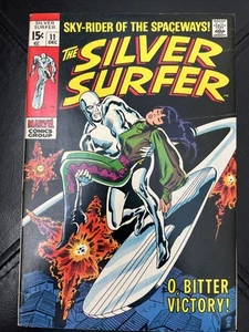 The Silver Surfer 11 Marvel Comics 1969 Stan Lee John Buscema - Imagen 1 de 11
