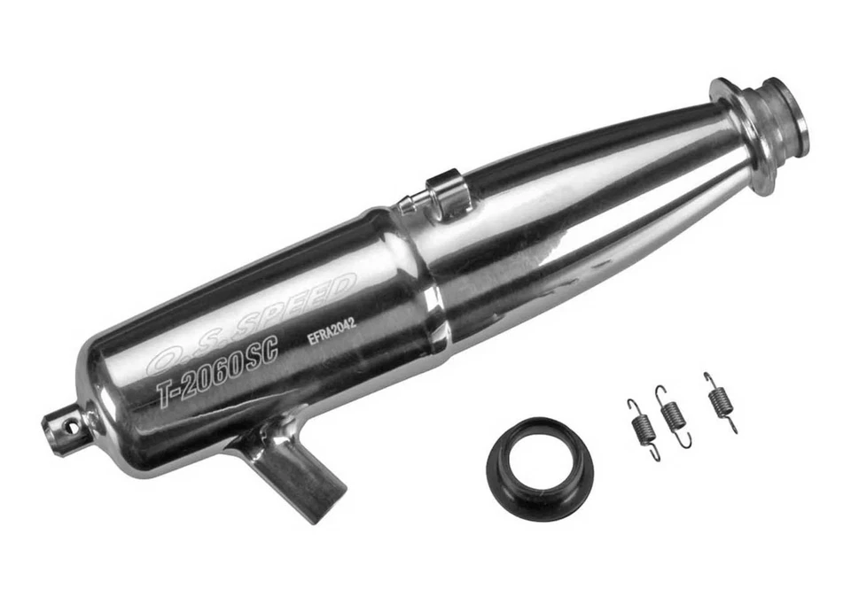 72106130 O.S. OS Marmitta Scarico T-2060SC Efra 2042 1:8 Buggy - Immagine 1 di 1