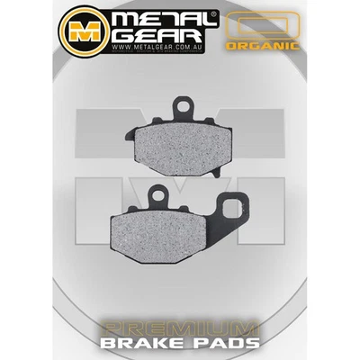 Brake Pads Organic Rear for KAWASAKI ZX-9R Ninja 1994 1995 1996 1997 1998 1999 - Image 1 of 2