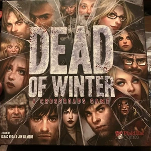 CIB Dead of Winter Plaid Hat 2014 Zombie Survival Co-op Board Game Story Game - Picture 1 of 7