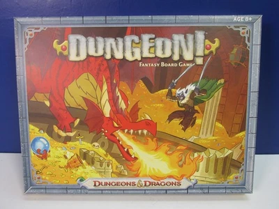 complete DUNGEON! DUNGEONS & DRAGONS FANTASY BOARD GAME D&D unused 2014 - Image 1 of 4
