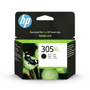 HP 3YM62AE 305XL High Yield Original Ink Cartridge, Black, (Pack of 1) Packaging - Photo 1/6