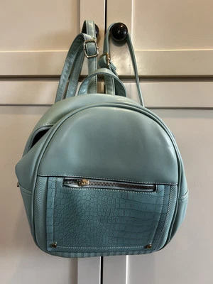 Montana West Backpack Blue/Green Purse Bag - Image 1 of 4