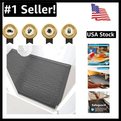 Waterproof Undersink Mat 31.25" x 22.25" - Ultimate Leak Protection for Cabinets - Image 1 of 4