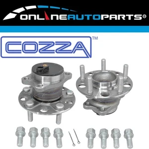 2 x Rear Wheel Bearing Hubs for Lancer CJ FWD 2.0L 2.4L 4B11 4B12 4cyl 2007~10 - Picture 1 of 1