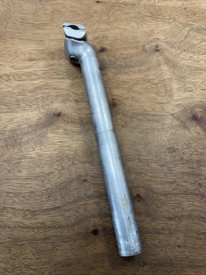 Tija de sillín Kalloy 26,8 mm 280 mm 20 mm retroceso plateado Foto 1 de 4