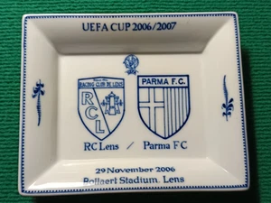 VIDE POCHE PORCELAINE - UEFA CUP 2006/2007 - RC LENS VS PARMA FC - BOLLAERT LENS - Imagen 1 de 2