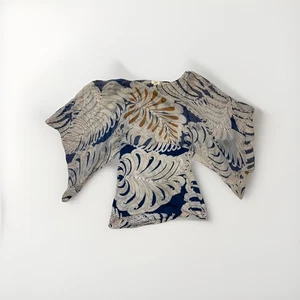 Anthropology Tiny Flowy Sleeve Lightweight Top Size Small - Picture 1 of 3