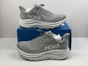 Hoka One Clifton 10 X-Wide Running Shoes Men’s Size 12 4E Wide Steller Grey - Picture 1 of 5