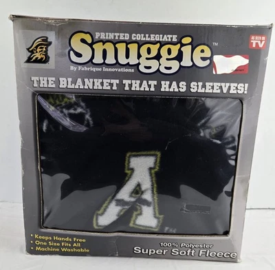 Snuggie Appalachian State Original TV Blanket w/ Sleeves Fleece Limited Ed - NOS - Image 1 of 4