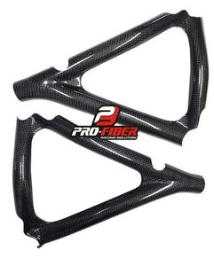CUBIERTAS DE CHASIS DE MARCO DE CARBONO KTM RC8 RC8 8 hechas por PRO-FIBER - Imagen 1 de 2