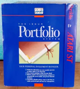 Batteries Included The Isgur Portfolio System Atari ST Vintage Binder Floppy 3.5 - Bild 1 von 10