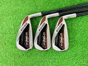 Callaway Diablo Edge Iron 5-9+PW RH I-75G Regular Flex Graphite Shaft G12416 - Picture 1 of 10