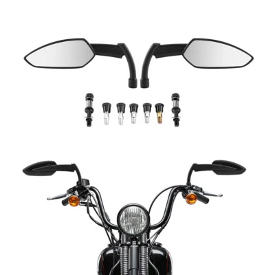 Зеркала заднего вида Scythe 8 мм для Harley Touring Electra Street Road Glide King - Изображение 1 из 4