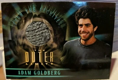 The Outer Limits Sex Cyborgs & Sci-Fi Adam Goldberg CC7 Costume Card Sid Camden  - Image 1 of 2