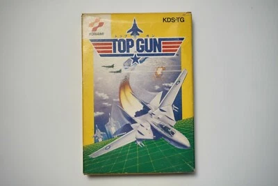 Famicom Top Gun boxed Japan FC game US Seller - Image 1 of 4