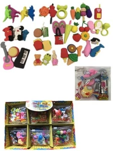 24bags,Birthday Party Favors Goody Bag Fillers Animated Eraser,4 eraser each bag - Picture 1 of 9