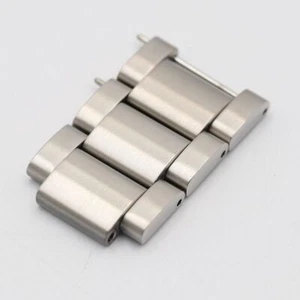 Seiko Genuine 3 Link Astron 5X53-0J0 Men's Watch Band Bracelet Parts Silver 18mm - Picture 1 of 3