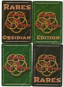 Rares Obsidian Edition OE L5R CCG Legend of the Five Rings Clan Wars - Picture 1 of 129