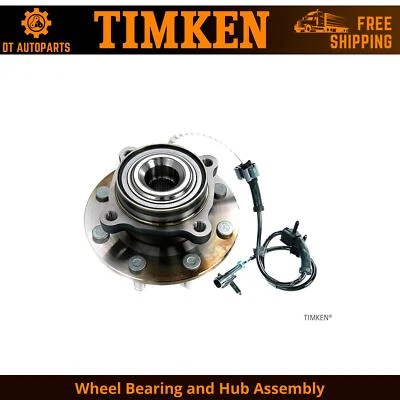 Conjunto de cojinete de rueda y buje delantero Timken 2002 para GMC Sierra 3500 2001-2006 Foto 1 de 4