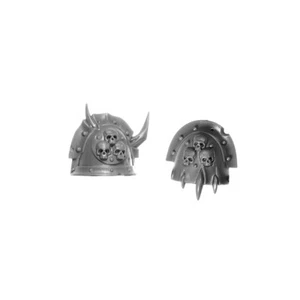 PLMA67 EPAULIERE x2 PLAGUE MARINE WARHAMMER 40000 BITZ W40K NURGLE 109-140 - Picture 1 of 1