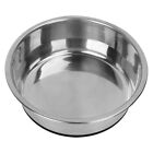  Pet Stainless Steel Bowl Reusable Food Containers Feeding Bowls