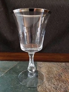 Fostoria "Sheffield" Claret Wine Glass Goblet 6" - Picture 1 of 4