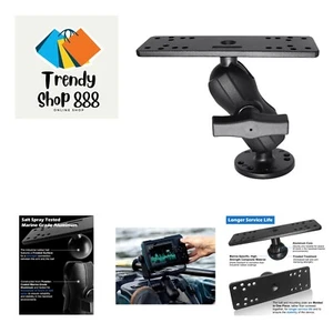 1.5" Ball Short Arm Fish Finder Mount, Marine Electronic Mount, Universal Mou... - Picture 1 of 9