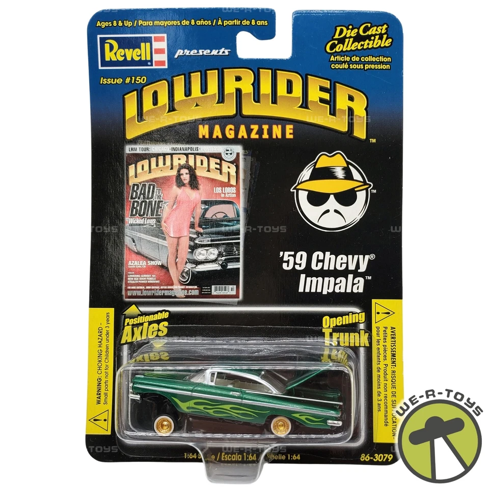 Revell Lowriders 1996 Chevy Impala SS #60 1/64 Factory 2003