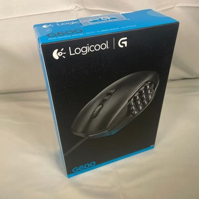Logicool Logitech G600t MMO Gaming Mouse 20 Button USB Wired RGB Japan Model - Image 1 of 4