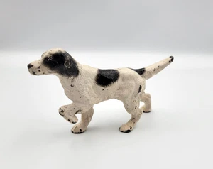 Vtg Cast Iron Setter Pointer Dog Figurine Paperweight Retriever 4.5” Hubley? - Picture 1 of 10